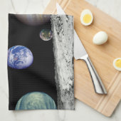 Foto's van de bergruimte voor Zonnebranderige Afbe Theedoek (Quarter Fold)