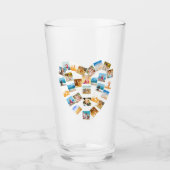 Foto's van de kunstvorm Foto Collage Glas (Voorkant)