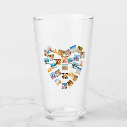 Foto's van de kunstvorm Foto Collage Glas (Voorkant)