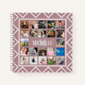 Foto's van de moderne Trendy Chevrons familie | Mo Notitieboek (Voorkant)