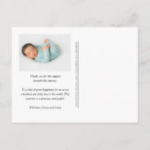 Foto's van de moderne Waterverf Aankondigingskaart (Achterkant)