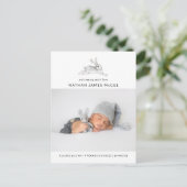 Foto's van de moderne Waterverf Aankondigingskaart (Staand voorkant)