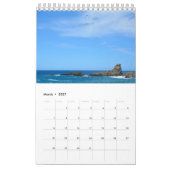 Foto's van de oceaankalender kalender (Mar 2027)