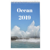 Foto's van de oceaankalender kalender (Hoes)