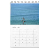 Foto's van de oceaankalender kalender (Jan 2027)