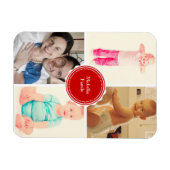 Foto's van favoriete familie magneet (Horizontaal)