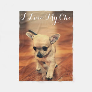 Foto's van Fleece Blankets I Love My Chi