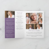 Foto's van Floral Peonies, gevouwen herdenkingsbeg Programma (Binnen)