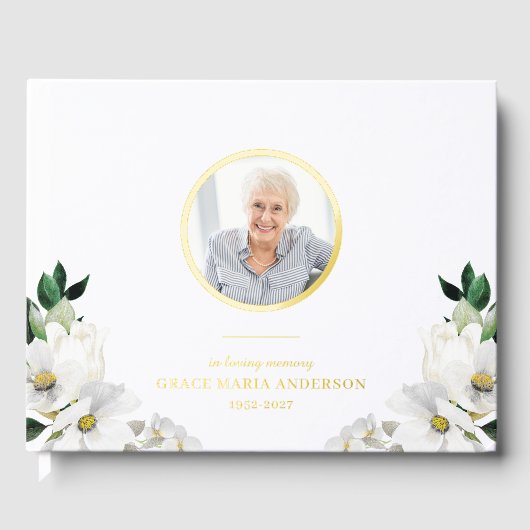 Foto's van Florals Memorial Gastenboek (Voorkant)