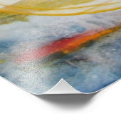 Foto's van "Harvest Moon" Foto Afdruk (Hoek)