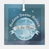 Foto's van jou naar het maan en Achterste Ornament (Voorkant)