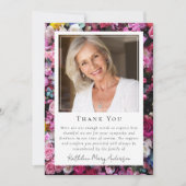 Foto's van Keepsake Funeral Memorial Bedankkaart (Voorkant)