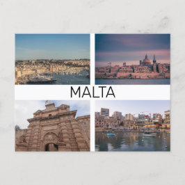 Foto's van Malta Briefkaart