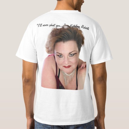 Foto's van mannen van Me T-Shirt (Achterkant)