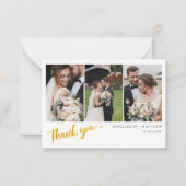 Foto's van moderne vaste weddenschappen notitiekaartje (Voorkant)