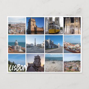 Foto's van Mosaic Lissabon, Portugal Briefkaart