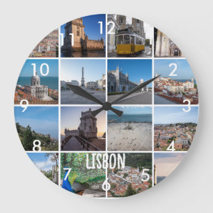 Foto's van Mosaic Lissabon, Portugal Grote Klok