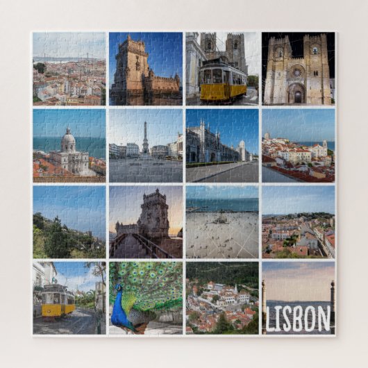 Foto's van Mosaic Lissabon, Portugal Legpuzzel (Verticaal)