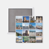 Foto's van Mosaic Lissabon, Portugal Magneet (Voorkant / Achterkant)