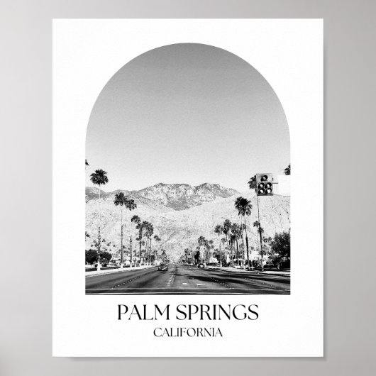 Foto's van Palm Springs California Arch Poster (Voorkant)