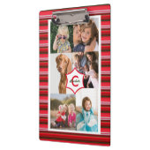 Foto's van persoonlijke familie Sjabloon Monogram Klembord (Links)