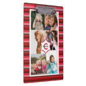 Foto's van persoonlijke familie Sjabloon Monogram Klembord (Rechts)