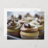 Foto's van pindakaas, stap voor stap briefkaart (Voorkant / Achterkant)