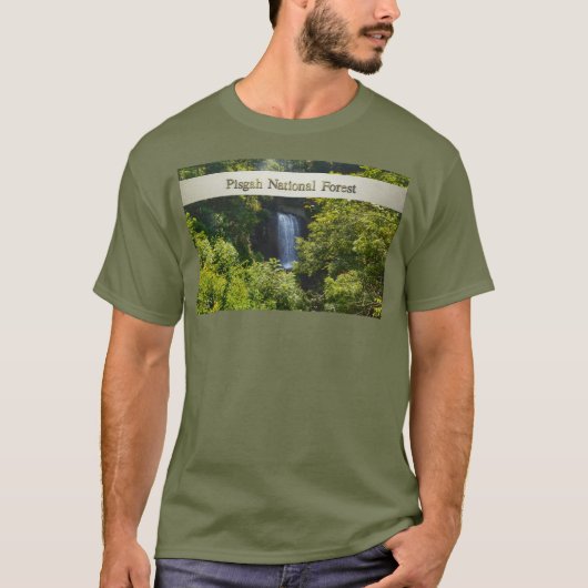 Foto's van Pisgah National Forest North Carolina T-shirt (Voorkant)