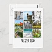 Foto's van Puerto Rico Briefkaart (Voorkant / Achterkant)
