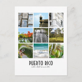 Foto's van Puerto Rico Briefkaart