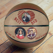 Foto's van Rustic Best Pap Red Heart Vader Dag 3 Basketbal