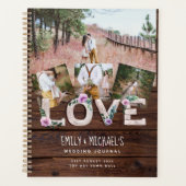 Foto's van Rustic Love Lila Wedding Vrijgezellenfe Planner (Voorkant)