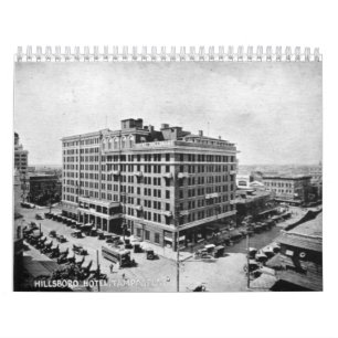 Foto's van Tampa FL Calendar halverwege 1920 Kalender