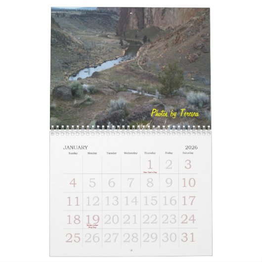 Foto's van Teresea Calendar Kalender (Jan 2026)