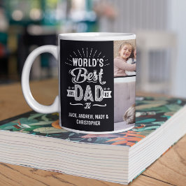 Foto's van vaderdag Fun World's Beste vader Kinder Koffiemok