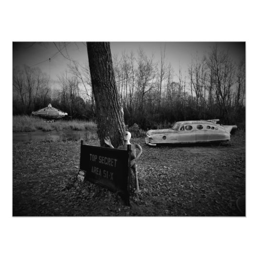 Foto's van "Visitors Welcome" Foto Afdruk (Voorkant)