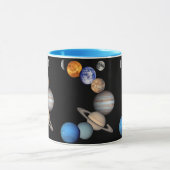 Foto's van zonnesysteemmontage JPL-planeet Mok (Midden)