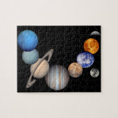 Foto's van zonnesysteemmontage JPL-planet Legpuzzel (Horizontaal)