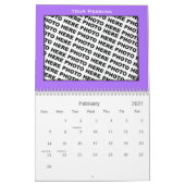 Foto's Voeg kalender 2011-Sjabloon in het Lijst Kl (Feb 2027)