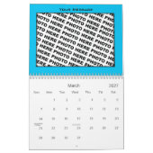 Foto's Voeg kalender 2011-Sjabloon in het Lijst Kl (Mar 2027)