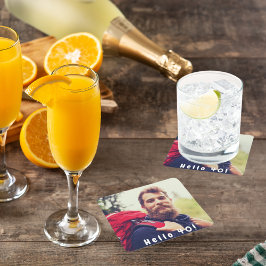 Foto's voor 40e verjaardag mannen heren kartonnen onderzetters