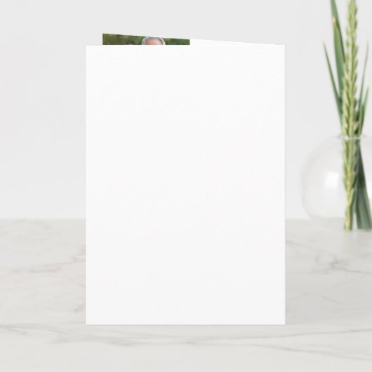 Foto's voor de Sunset Ocean Folded Memorial Funera Programma (Achterkant)