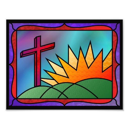 Foto's voor paasmorgen foto afdruk (Voorkant)