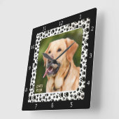 FOTO'S VOOR PERSONALIZE TOEVOEGEN VIERKANTE KLOK (Hoek)