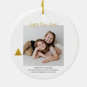 Foto's voor vrolijk kerstfeestmaal grootma keramisch ornament (Achterkant)