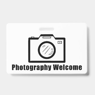 Foto's Welkom! Badge