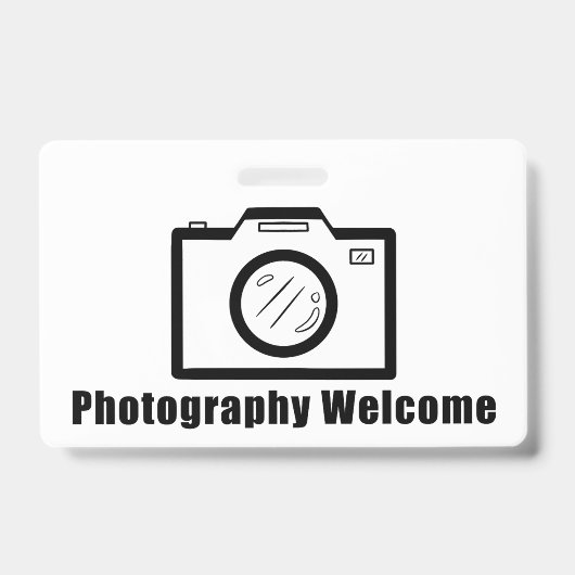 Foto's Welkom! Badge (Voorzijde)