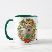 Foto's x 2 Kerstcadeau Hond Mam Koffie Mok (Links)
