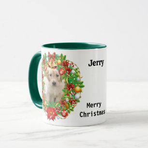 Foto's x 2 Kerstcadeau Hond Mam Koffie Mok