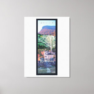 Fotoscenisch New Hampshire Canvas Afdruk
